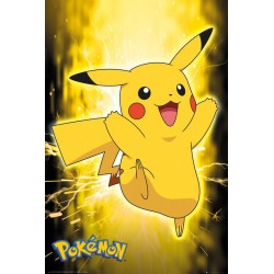 Poster - Pikachu néon -...