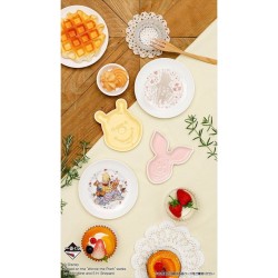 Mini Assiette - Porcinet (Lot G) - Cozy Winter Days - Winnie l'Ourson - Ichibanshô BNP67878