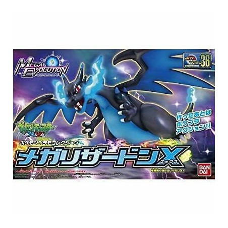 Pokepla - Mega Charizard X (N°36) - Pokemon - Mega Evolution