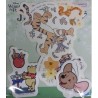 Autocollants - Petit Gourou (Lot J) - Cozy Winter Days - Winnie l'Ourson - Ichibanshô BNP67878