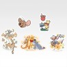 Autocollants - Petit Gourou (Lot J) - Cozy Winter Days - Winnie l'Ourson - Ichibanshô BNP67878