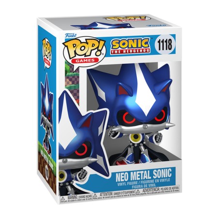 Boîte abîmée - Neo Metal Sonic - Sonic (1118) - POP Games
