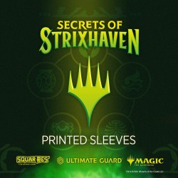 Protèges Cartes 100 pièces - Art Sleeves - White Mythic (Alternate Art) - Magic : The Gathering : Secrets of Strixhaven