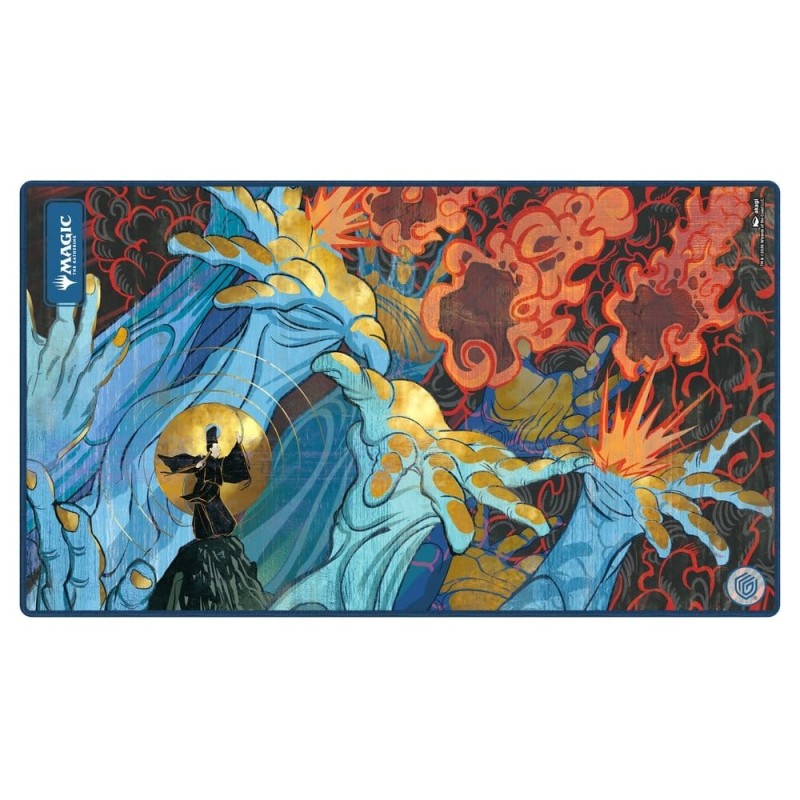 Tapis de Jeu - Déluge Irrité - Magic : The Gathering : Secrets of Strixhaven