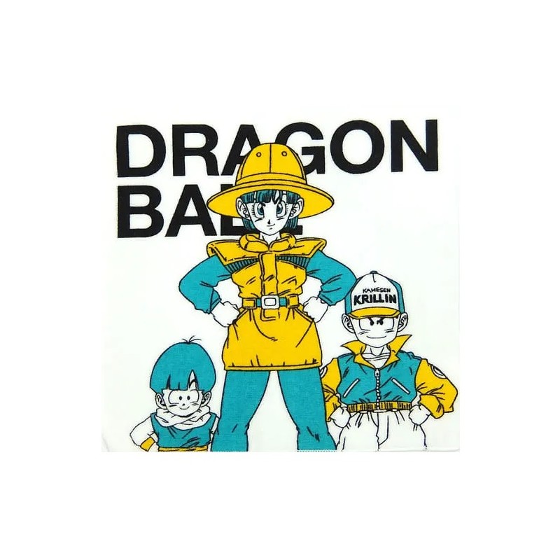 Serviette - Bulma Krillin & Son Gohan (Lot G) - Fear Frieza Army - Dragon Ball Super - Ichibansho BNP62550