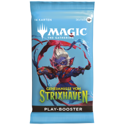 MTG - Play Booster - Geheimnisse von Strixhaven - DE