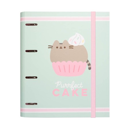 Classeur - 4 Anneaux - Purrfect Cake - Pusheen
