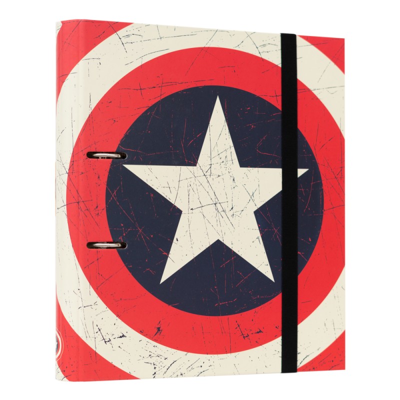 Classeur - 2 Anneaux - Shield - Captain America