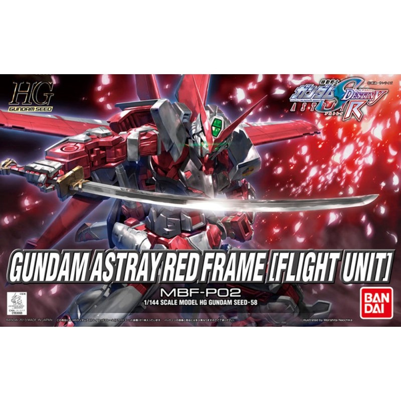 High Grade - Astray Red Frame (Flight Unit) - Gundam : Seed Frame Astrays