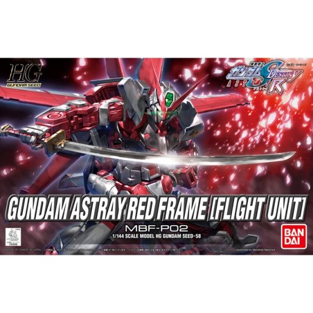 High Grade - Astray Red Frame (Flight Unit) - Gundam : Seed Frame Astrays