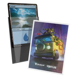 Protèges Cartes 100 pièces - Art Sleeves - Turtle Van - Tortues Ninja