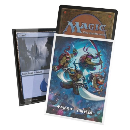 Protèges Cartes 100 pièces - Art Sleeves - Heroes in a Half Shell - Tortues Ninja