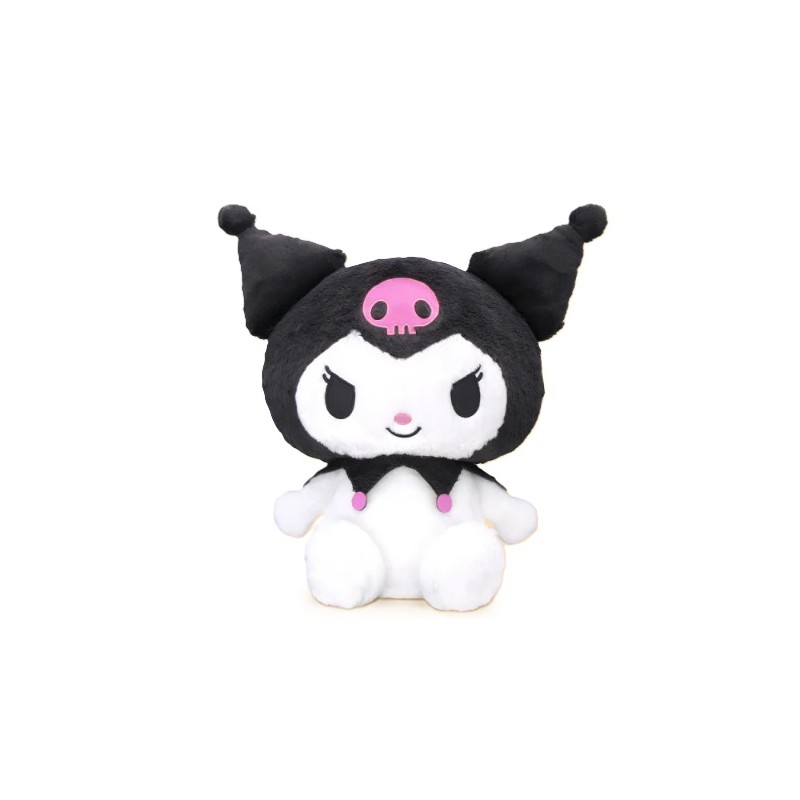 Peluche - Kuromi (Noir) - Sanrio - Kawaii Kenkyujo