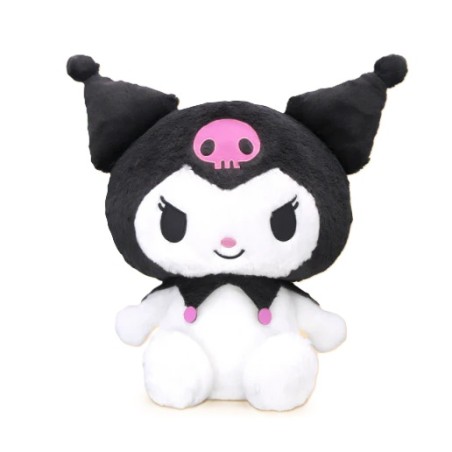 Peluche - Kuromi (Noir) - Sanrio - Kawaii Kenkyujo