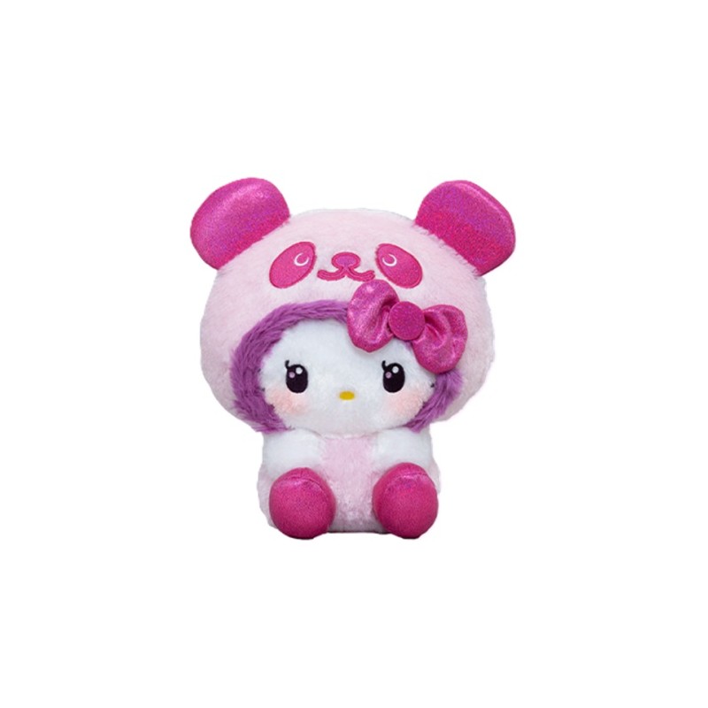 Peluche - Kitty (Panda Rose) - Sanrio - Kawaii Kenkyujo