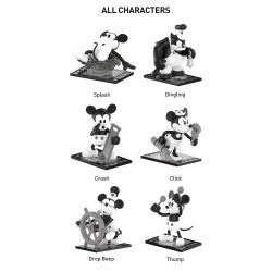POP Mart - Steamboat Willie - Disney - Vendues par 6