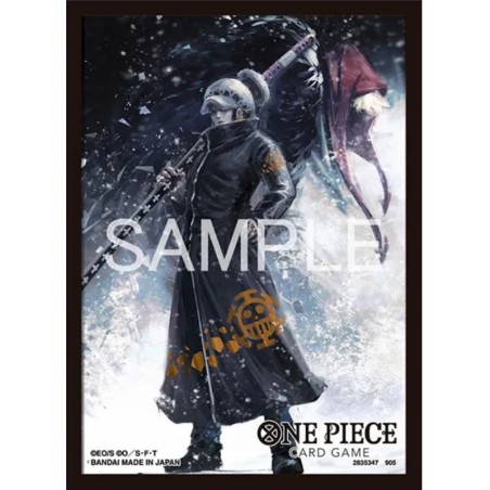 Protèges Cartes - Trafalgar D. Law - One Piece - Official Card Sleeve TCG + Store Edition Vol.6