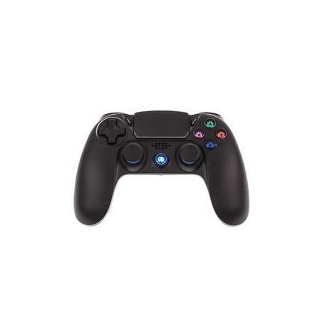 Manette avec fil - PS4 - noire / bleue - câble de 3 mètres