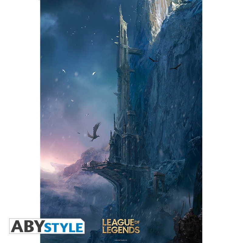 Poster - League Of Legends - Abîme Hurlant - roulé filmé (91.5x61)