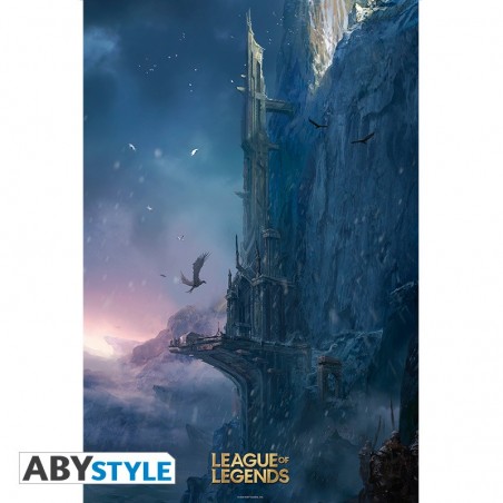 Poster - Abîme Hurlant - League Of Legends - Roulé et filmé