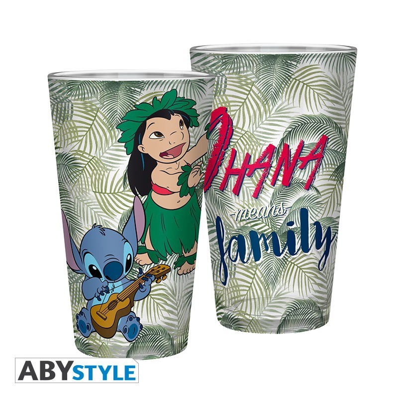Verre XXL - Ohana - Lilo et Stitch