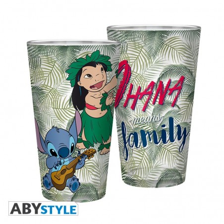 Verre XXL - Ohana - Lilo et Stitch