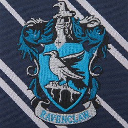 Cravate - Harry Potter - Serdaigle - Logo tissé - Unisexe 