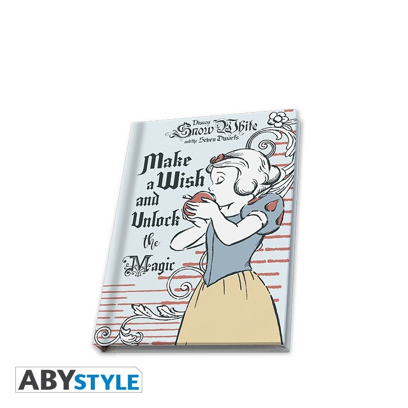 Carnet de Note - Blanche-Neige et Sorcière - Blanche-Neige et les Sept Nains - A6
