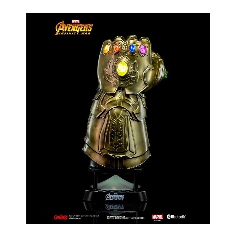 MARVEL - MINI ENCEINTE BLUETOOTH - AVENGERS 3 - GANT DE L'INFINI - V2