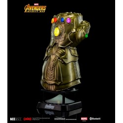 MARVEL - MINI ENCEINTE BLUETOOTH - AVENGERS 3 - GANT DE L'INFINI - V2