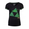 T-shirt - Zelda - Triforce Splatter - Women - L Femme 