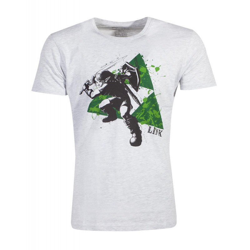 T-shirt - Zelda - Splatter Triforce - Men - L Homme 