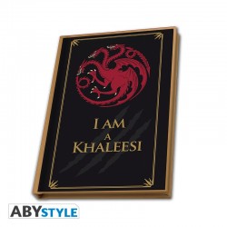 Gift Pack Game of Thrones - Mug 250ml + Keyring + Cahier "Targaryen"