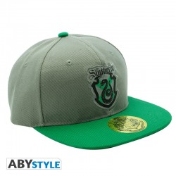 Casquette - Harry Potter - Serpentard - Vert et Gris - U Unisexe 