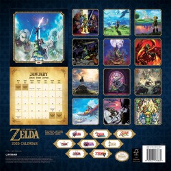 Calendrier 2020 - Zelda