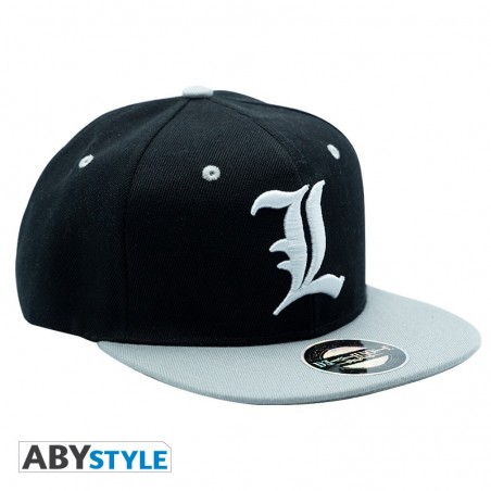 Casquette - Death Note - L - Noir et Gris - U Unisexe 