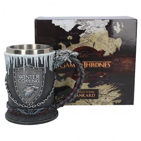 Chope à bière - Stark House - Game of Thrones 