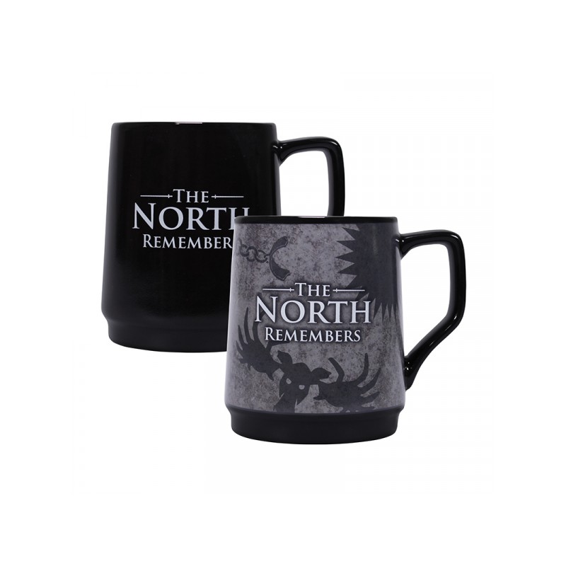 Mug - Thermo Réactif - Game of Thrones - The North Remember