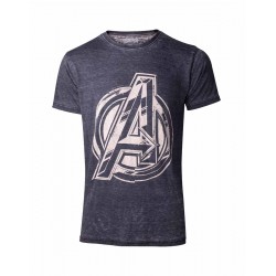 T-shirt - Avengers Logo Men's - Marvel - S Homme 