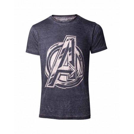 T-shirt - Avengers Logo Men's - Marvel - S Homme 