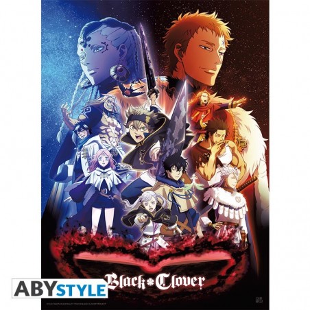 Poster - Black Clover - Groupe (52x35)