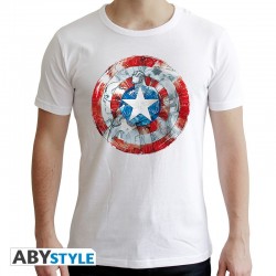 T-shirt - Captain America classic - Marvel - L Homme 