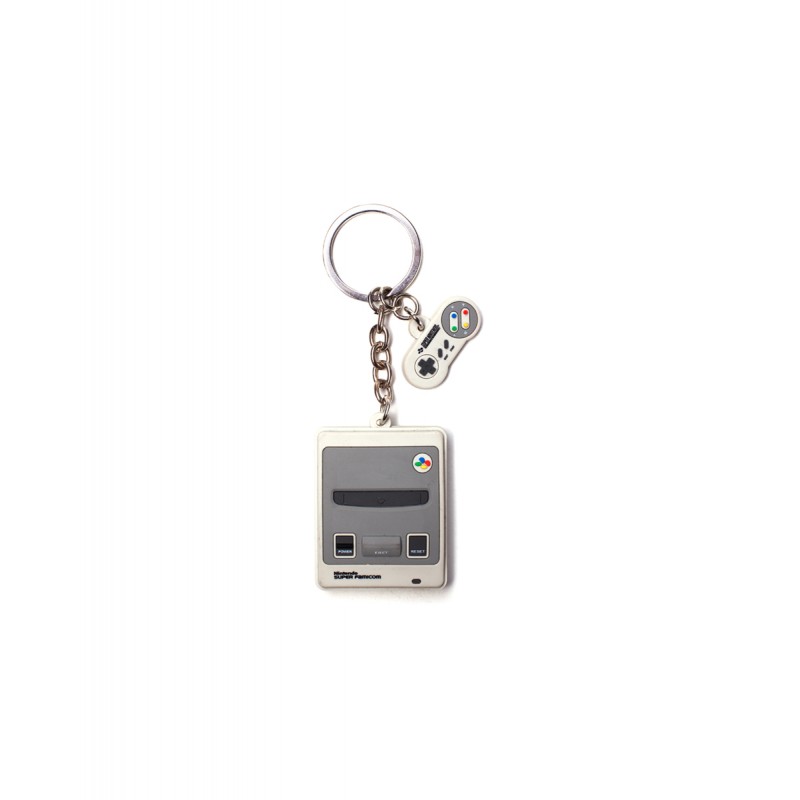 Porte-clefs 3D Rubber - SNES - Nintendo