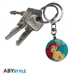 Porte-clefs Métal - Ariel - La petite sirène 