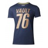 T-shirt - Vault 76 Poster - Golden 76 - L Homme 