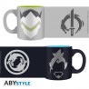 Set Mini mugs - Hanzo et Genji - Overwatch