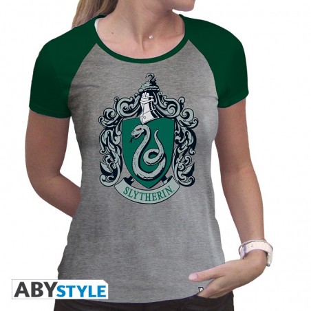 T-shirt Harry Potter - Serpentard - L Femme
