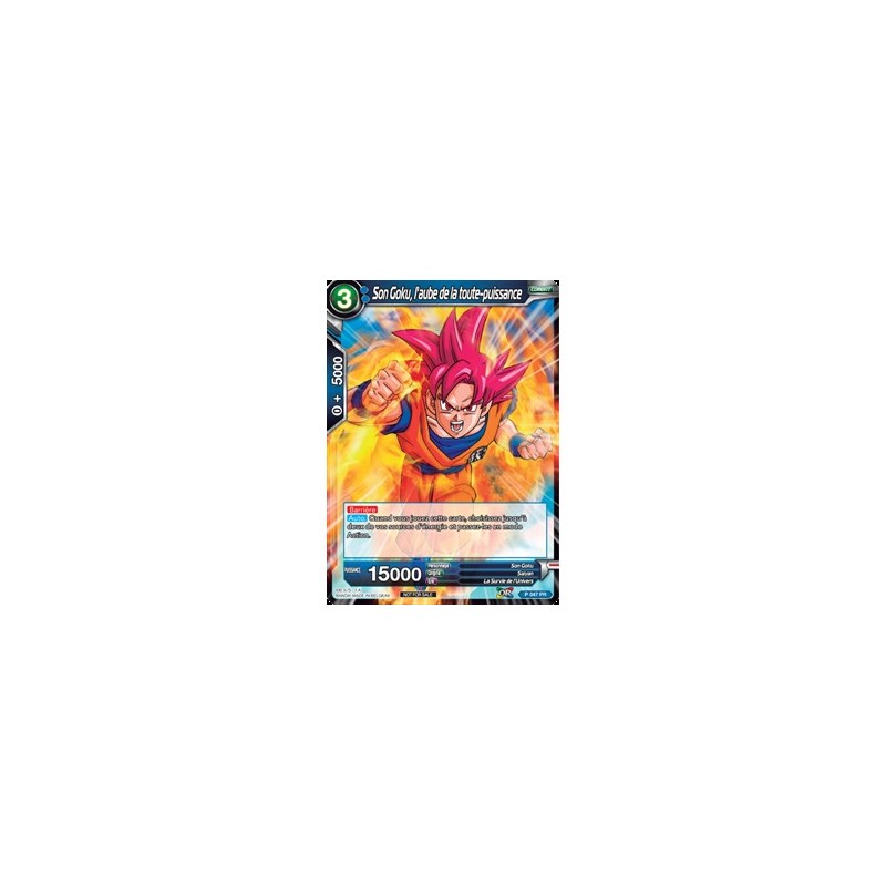 JCC - Promo (V.1 - août 2018) - Son Goku, l'aube de la toute-puissance - Dragon Ball Super (FR)