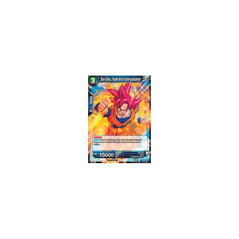 JCC - Promo (V.1 - août 2018) - Son Goku, l'aube de la toute-puissance - Dragon Ball Super (FR)