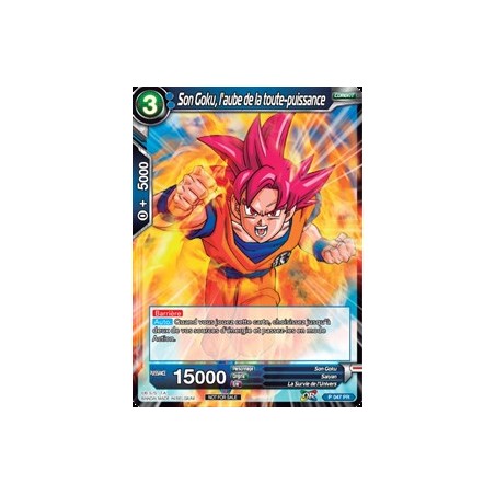 JCC - Promo (V.1 - août 2018) - Son Goku, l'aube de la toute-puissance - Dragon Ball Super (FR)
